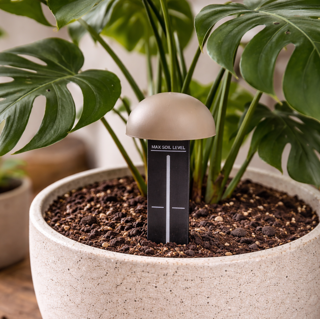 FieldBonnet sensor monitoring a monstera